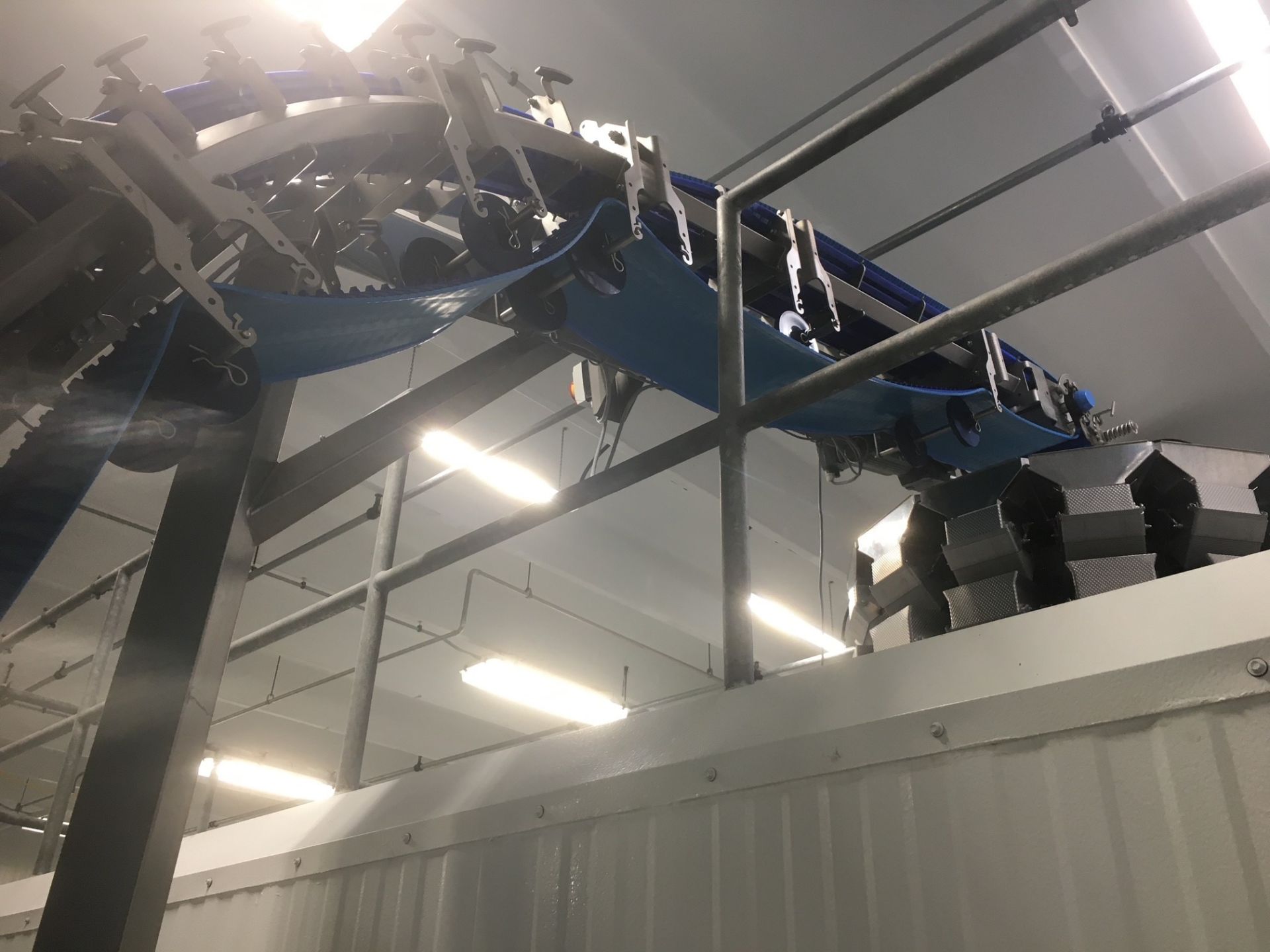 Liftrac Mdl. Z Conveyor Incline Stainless Steel Frame Conveyor, flat 9' by 15', incline 8' flat, - Image 18 of 27