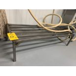 Lot (2) Stainless Steel Tote Racks, 4' X 20" (Required Loading Fee: $25.00) NO HAND CARRY (Price