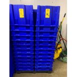 AKRO Nest Stack Totes, 29" X 20" X 15", stackable (Required Loading Fee: $25.00) NO HAND CARRY (