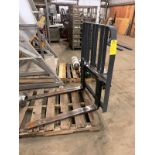 Forklift Attachment, 42" forks (Located in Sandwich, IL)