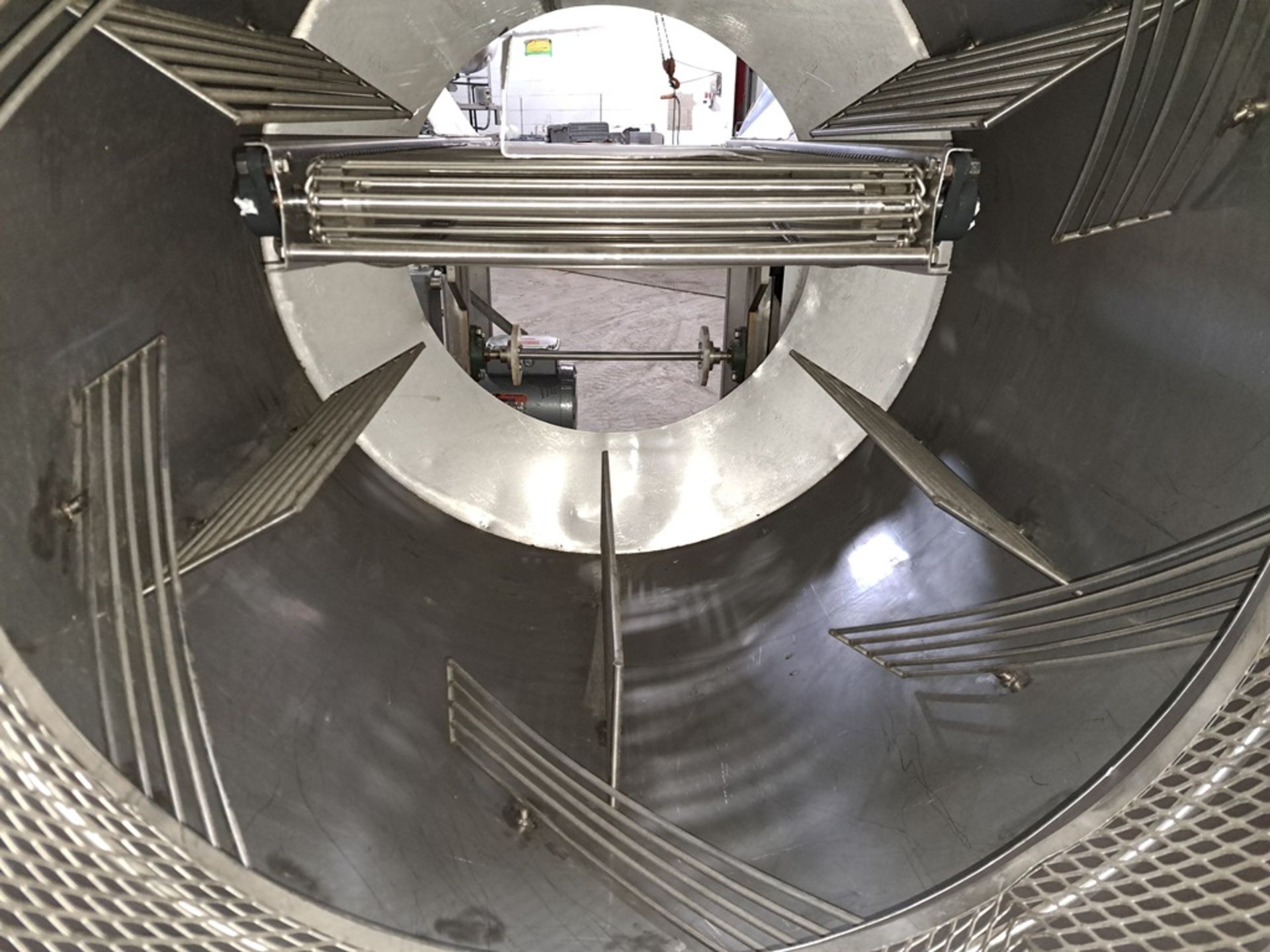 Moline Portable Stainless Steel Breading Applicator Tumbler, 40" diameter X 36" long drum, 18" - Image 8 of 8