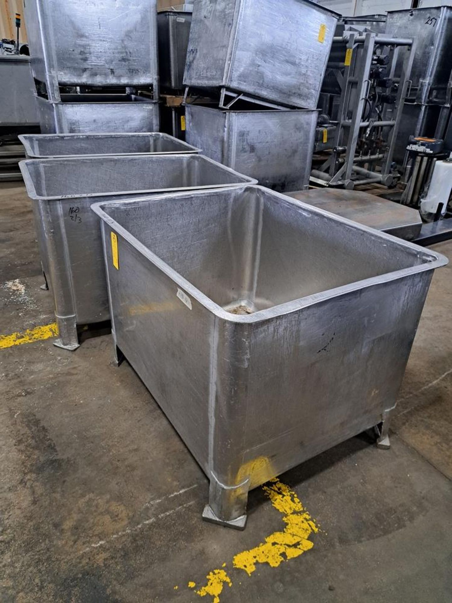 Stainless Steel Vats, 36" wide X 48" long X 31" deep (Located in Plano, IL) - Image 2 of 5