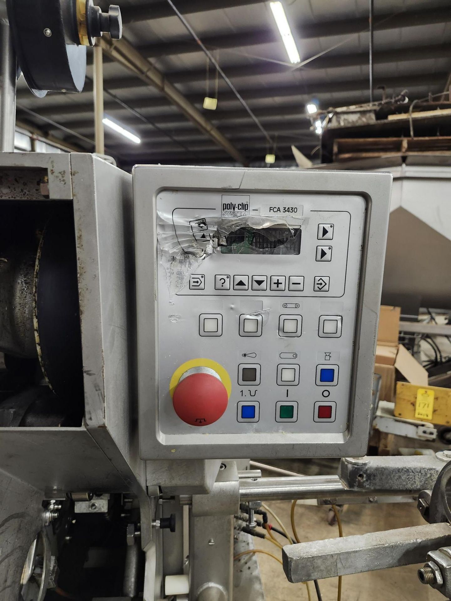 Poly Clip Mdl. FCA3430 Chub Machine (has damage to control screen) (Located in Sandwich, IL) - Image 3 of 9