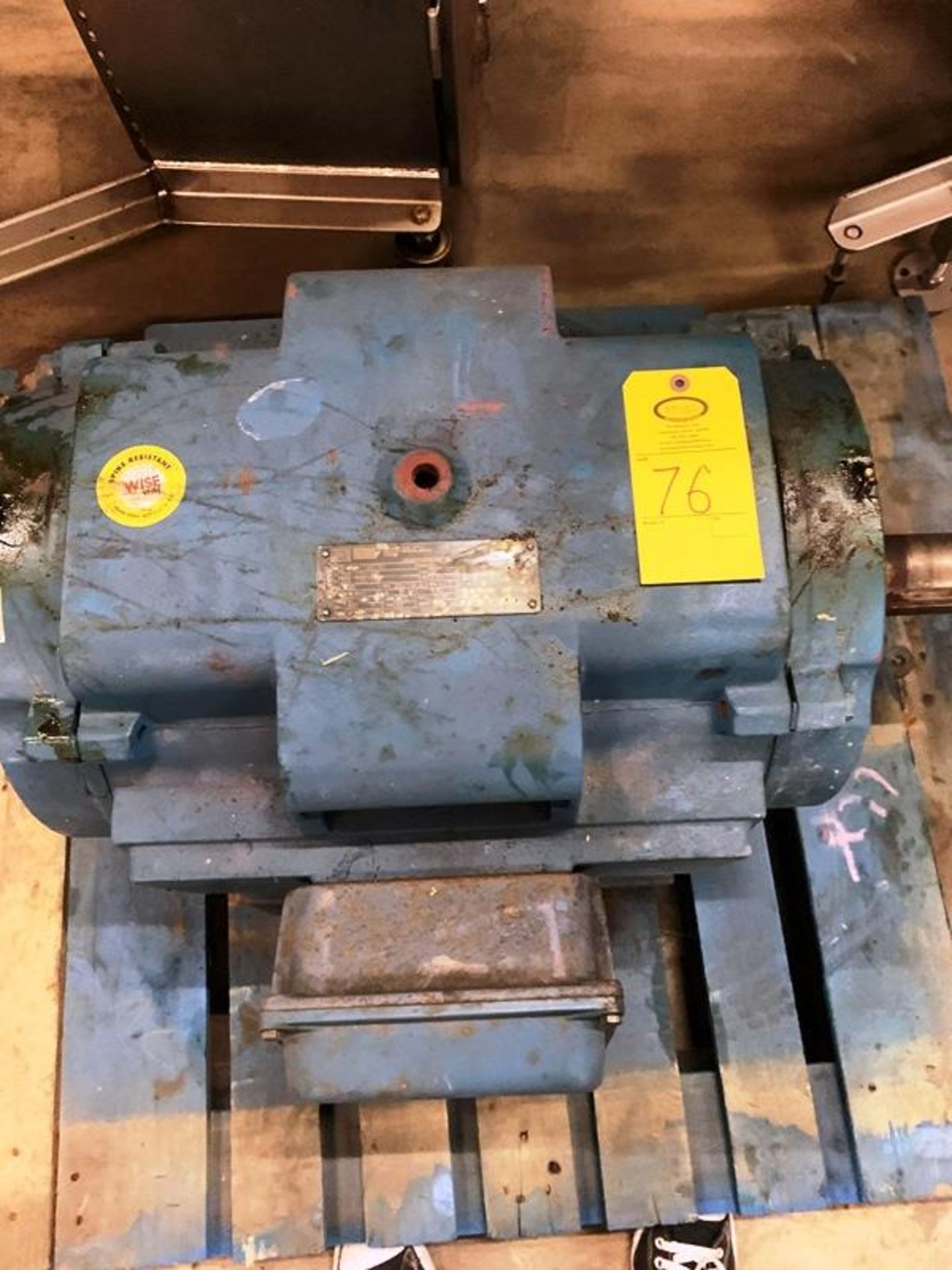 Used Motor, 75 h.p., 230/460 volts (Located in Sandwich, IL) - Image 2 of 4