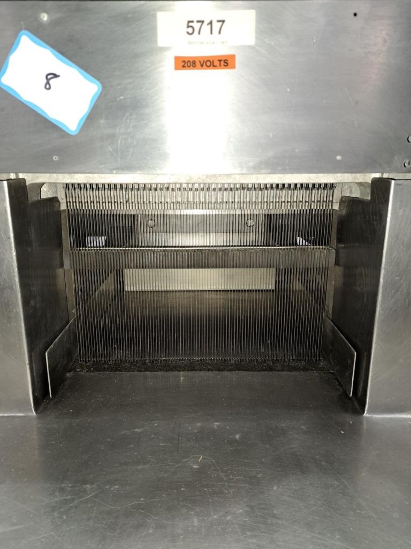 Bettcher Mdl. BH15 Slice-N-Tact Reciprocating Blade Slicer, .15" wide cutting harp, 208 volts, 3 - Image 3 of 14