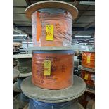 Lot of LAPP Olfex, 190 3G1.5 16/3C, (4) spools of wire 5,000 ft, 3,000 ft, (2) partials (Located