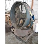 Hartzell Mdl. 136 Fan, portable, 36" diameter (Located in Plano, IL)