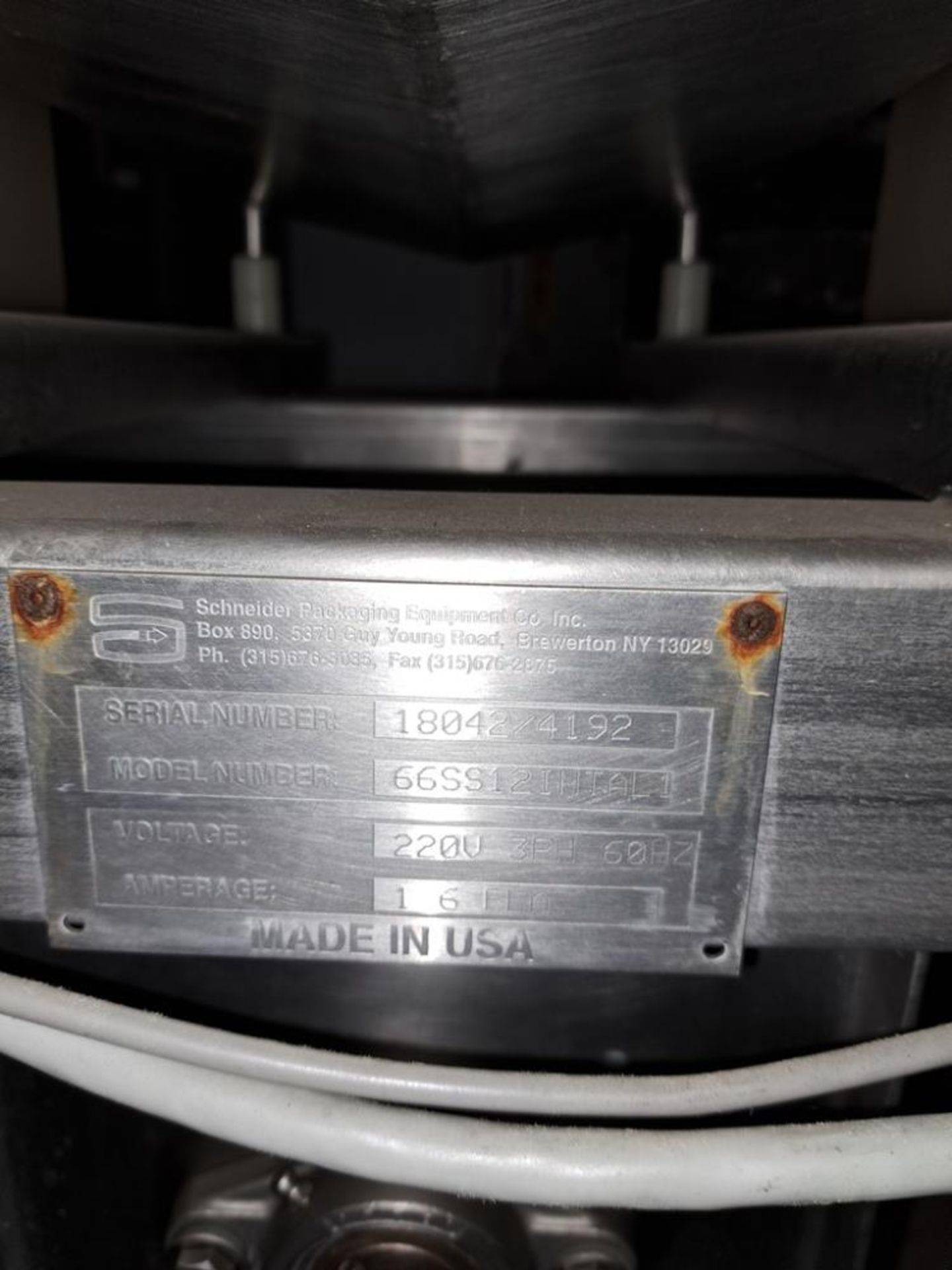 Goring Kerr Mdl. 66SS12 INTAL 1 Metal Detector, Ser. #18042/4192, 13 3/4" wide X 5 3/4" high - Image 6 of 6