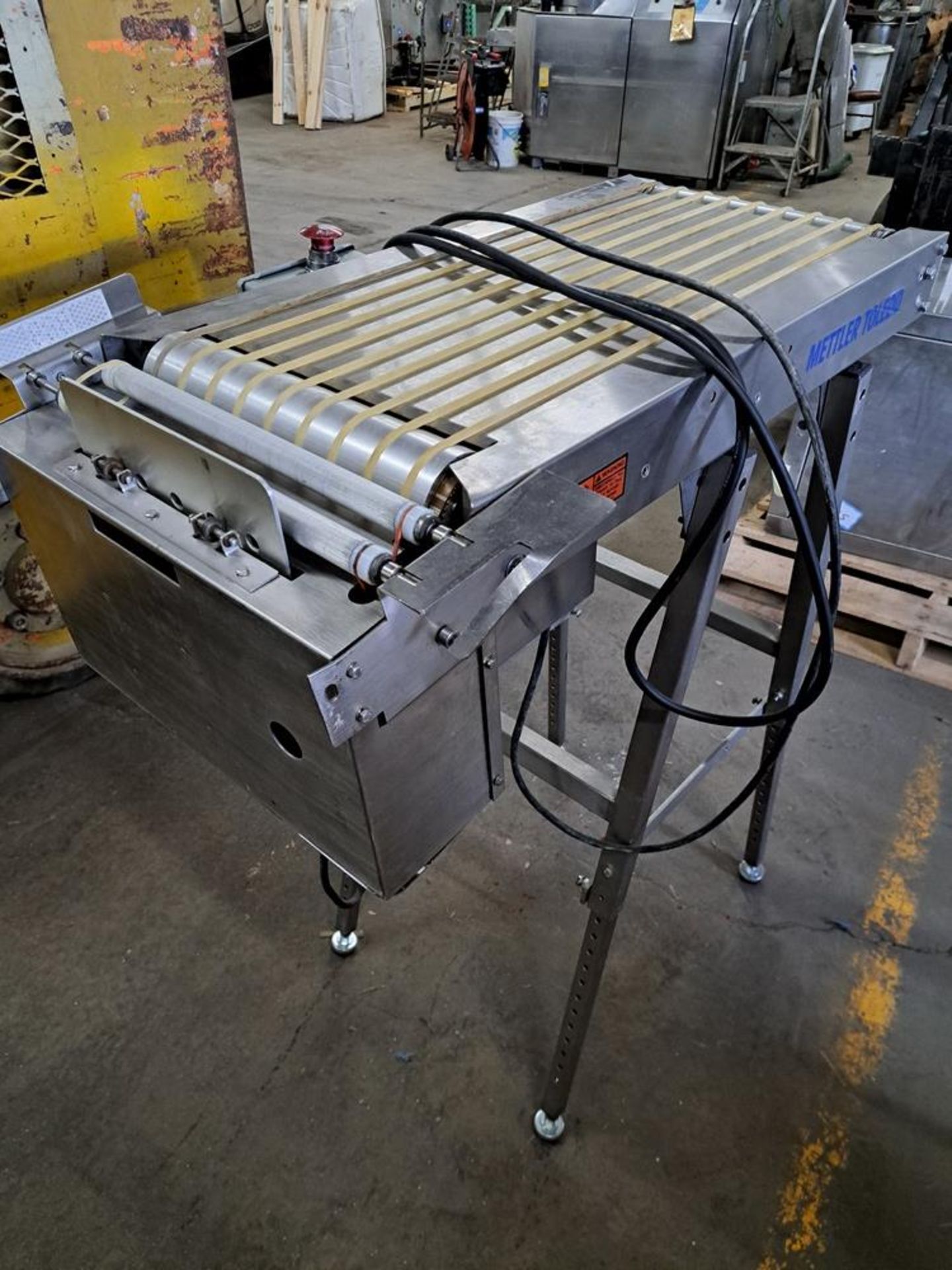 Mettler Toledo Conveyor, 12" wide X 33" long eagle belting, 115 volts (Located in Sandwich, IL) - Image 2 of 3