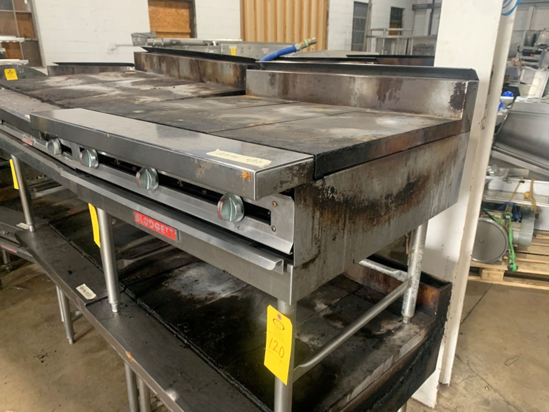 Blodgett 3-Burner Grills, 36" X 28" top, natural gas (Located in Plano, IL) - Image 2 of 4