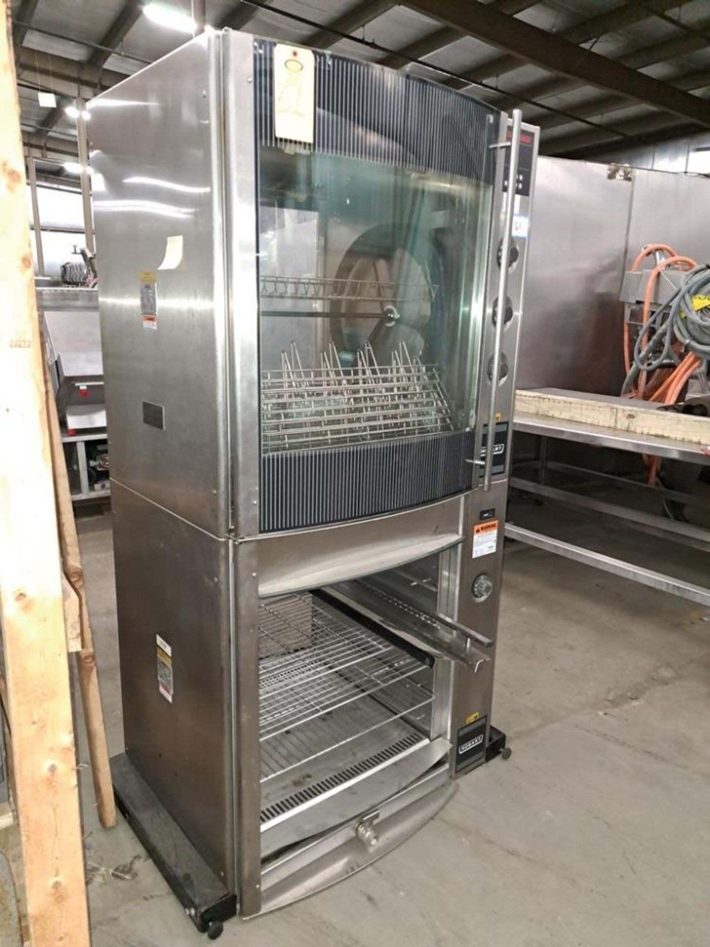 Hobart Mdl. HR7 Rotisserie Oven, Ser. #750012656, 208 volts, 1/3 phase, with storage (missing glass) - Image 2 of 6