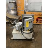 Hydraulic Power Pack on wheels, 5 h.p., 230/460 volts, 3 phase (Located in Plano, IL)