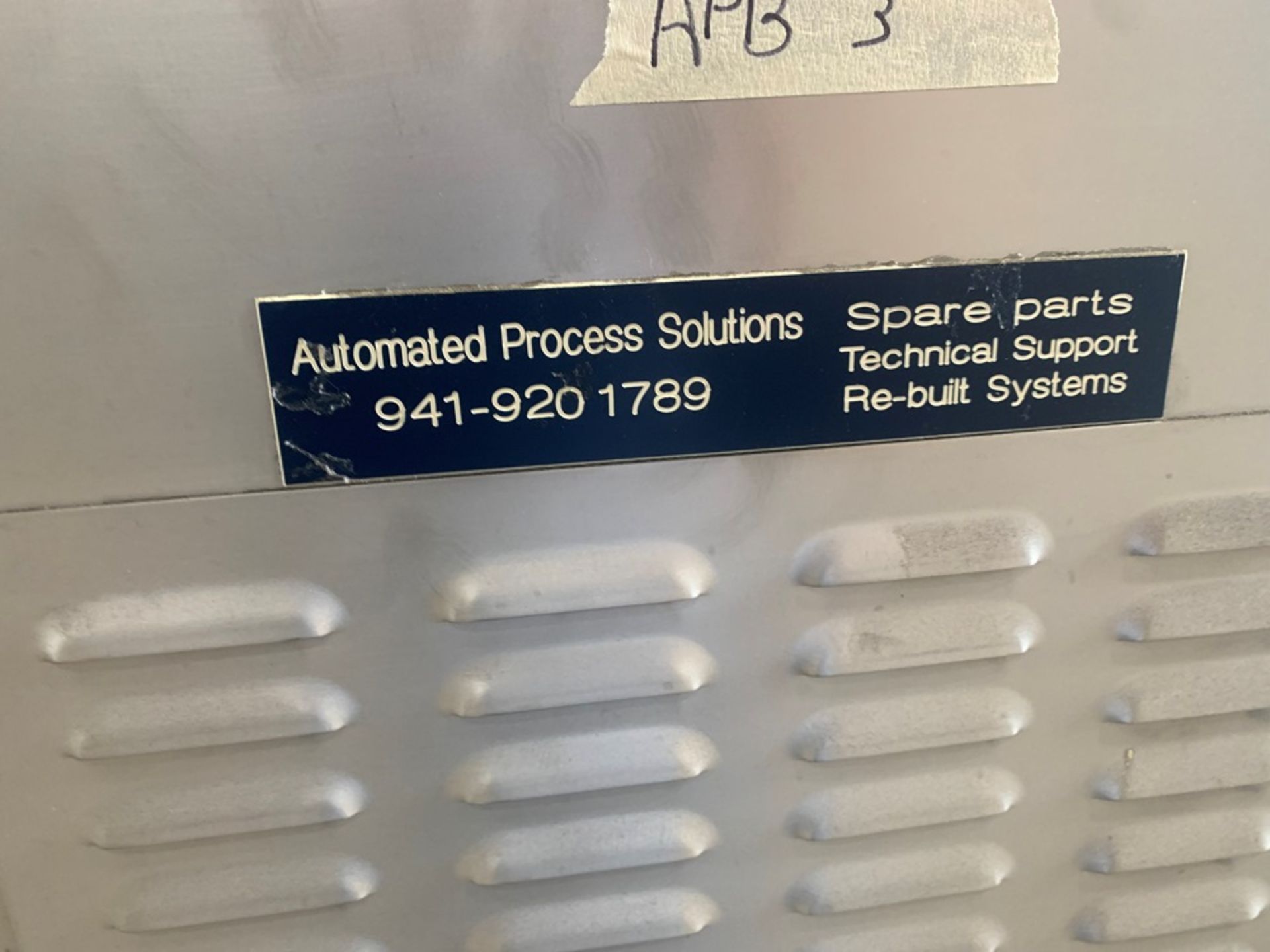 AEW Saw/Slicer, Ser. #60990089, appears to have been refurbished by Automated Process Solutions - Image 6 of 11