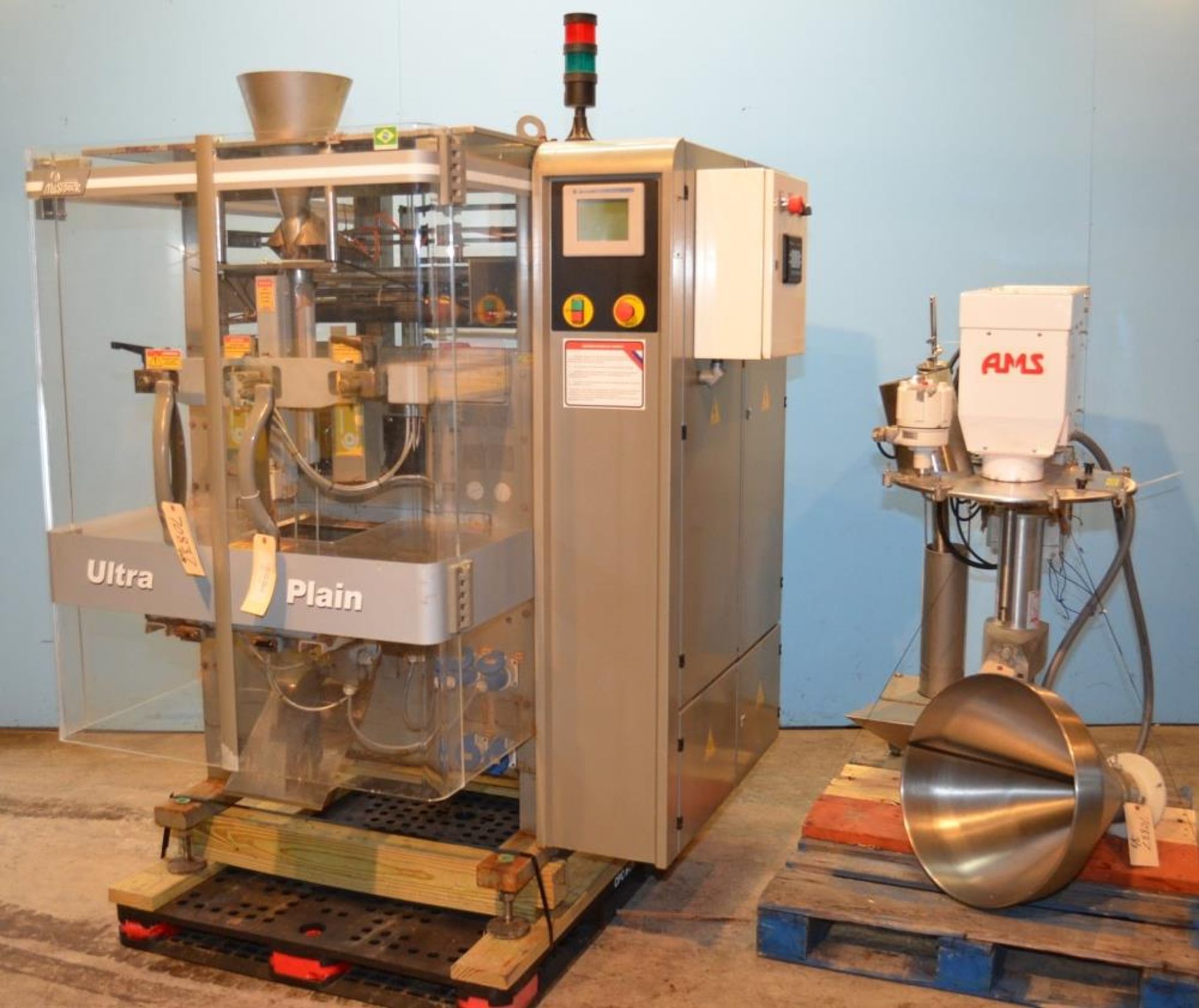 Masipack Mdl. 70001N0000 Ultra Plain Single Head Automatic Vertical Form, Fill and Seal Machine,