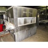 Supervac Mdl. GK862B Conveyorized Chamber Packaging Machine, 43 3/4" wide X 54 3/4" long chamber,