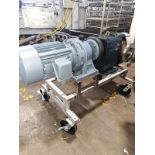 Waukesha Cherry-Burrell Remanufactured by Cherry-Burrell Positive Displacement Pump, stainless steel