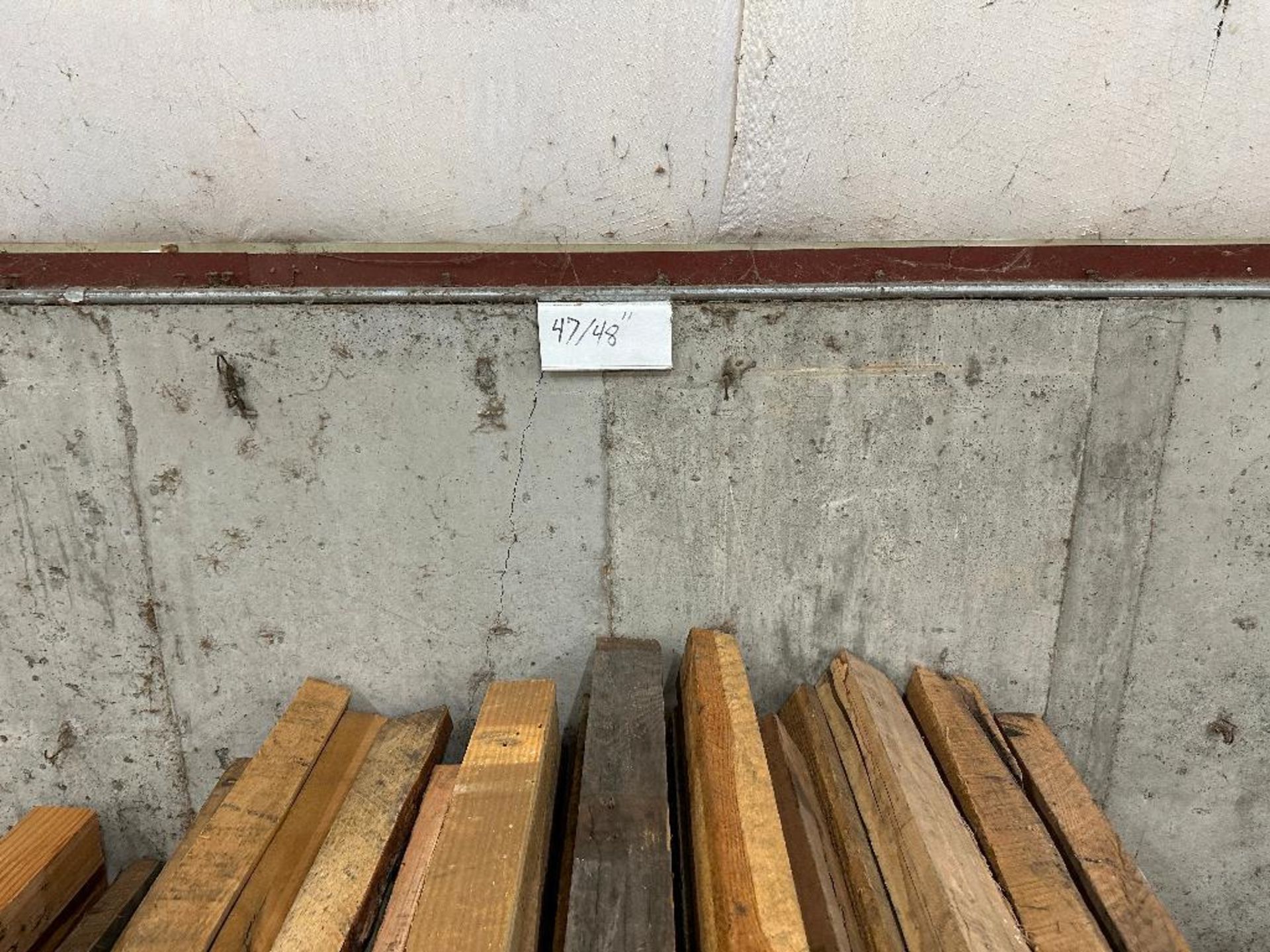 (1) PALLET OF 3" X 48" & 47" BOARDS - Image 2 of 2