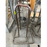 (2) METAL CABLE / WIRE SPOOL STAND