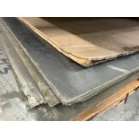 (2) PIECES OF 120" GALVANNEAL SHEET METAL