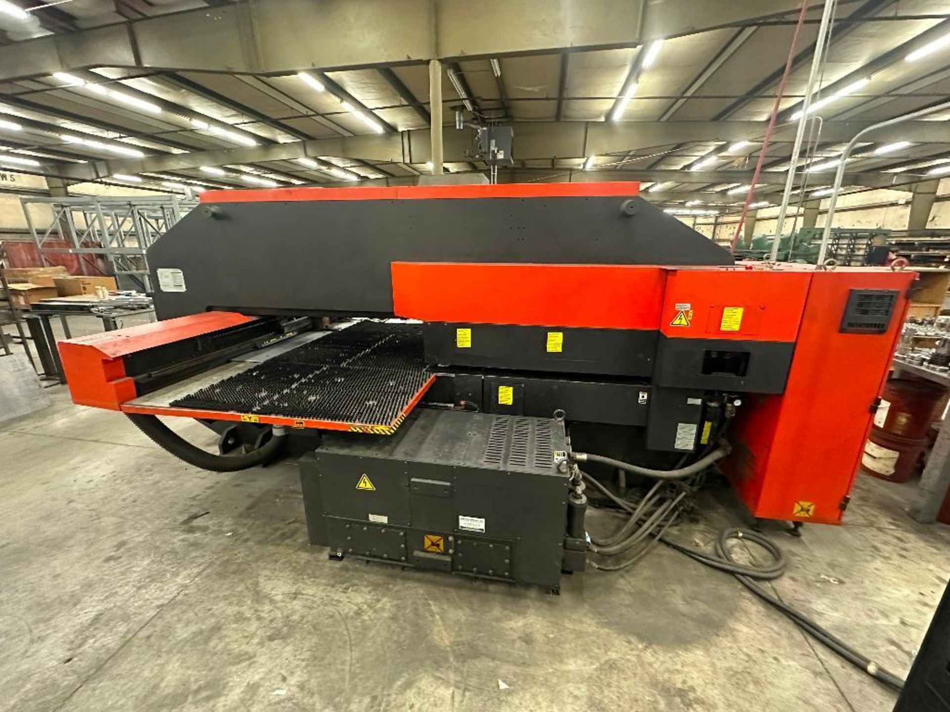 Amada Vipros 255 CNC Turret 20 Ton Press WITH SBC CHILLER AND FULL WORK TABLE OF PARTS AND ACCESSORI - Image 19 of 70