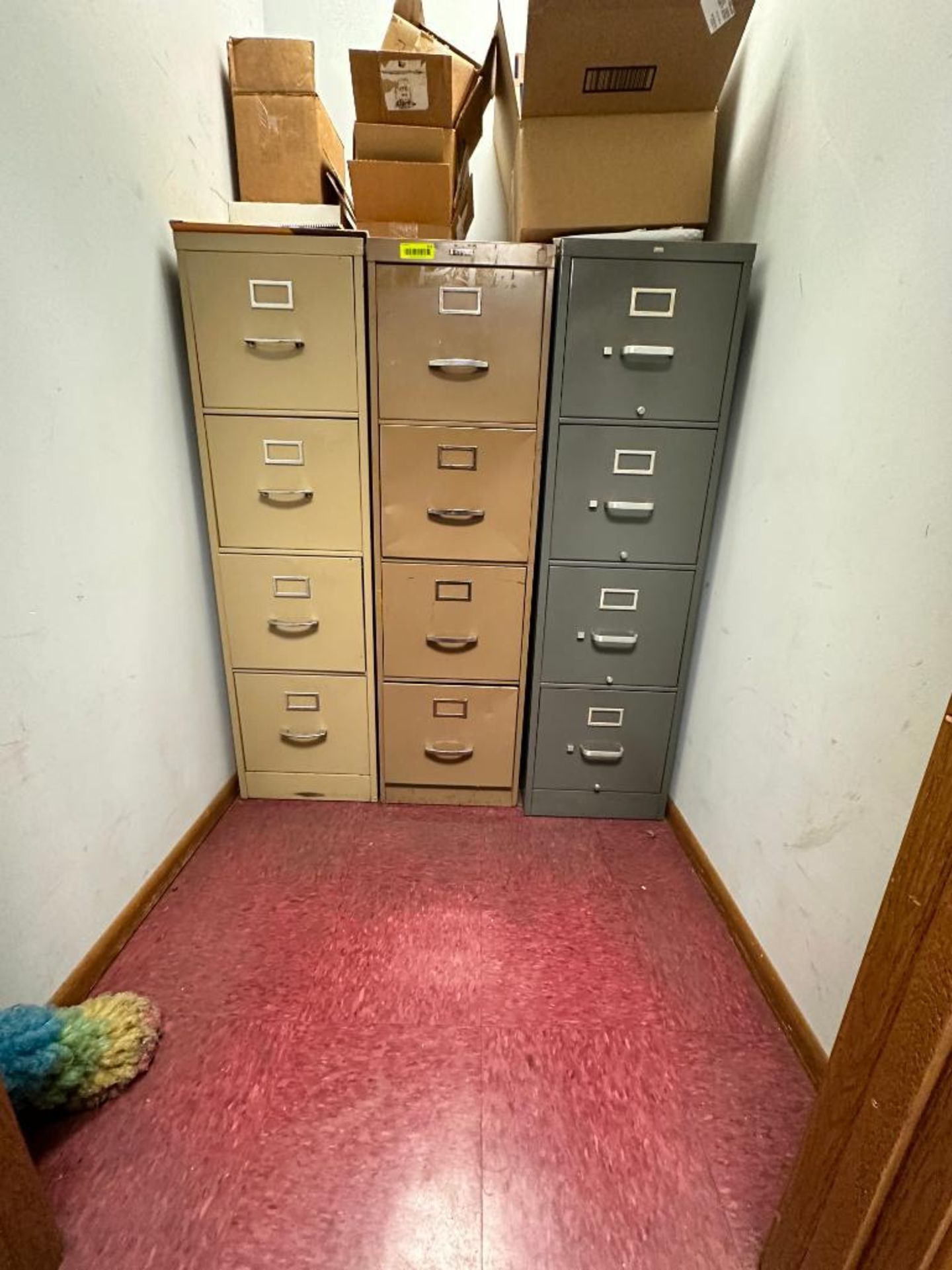 (3)- FILE CABINETS - Image 4 of 5
