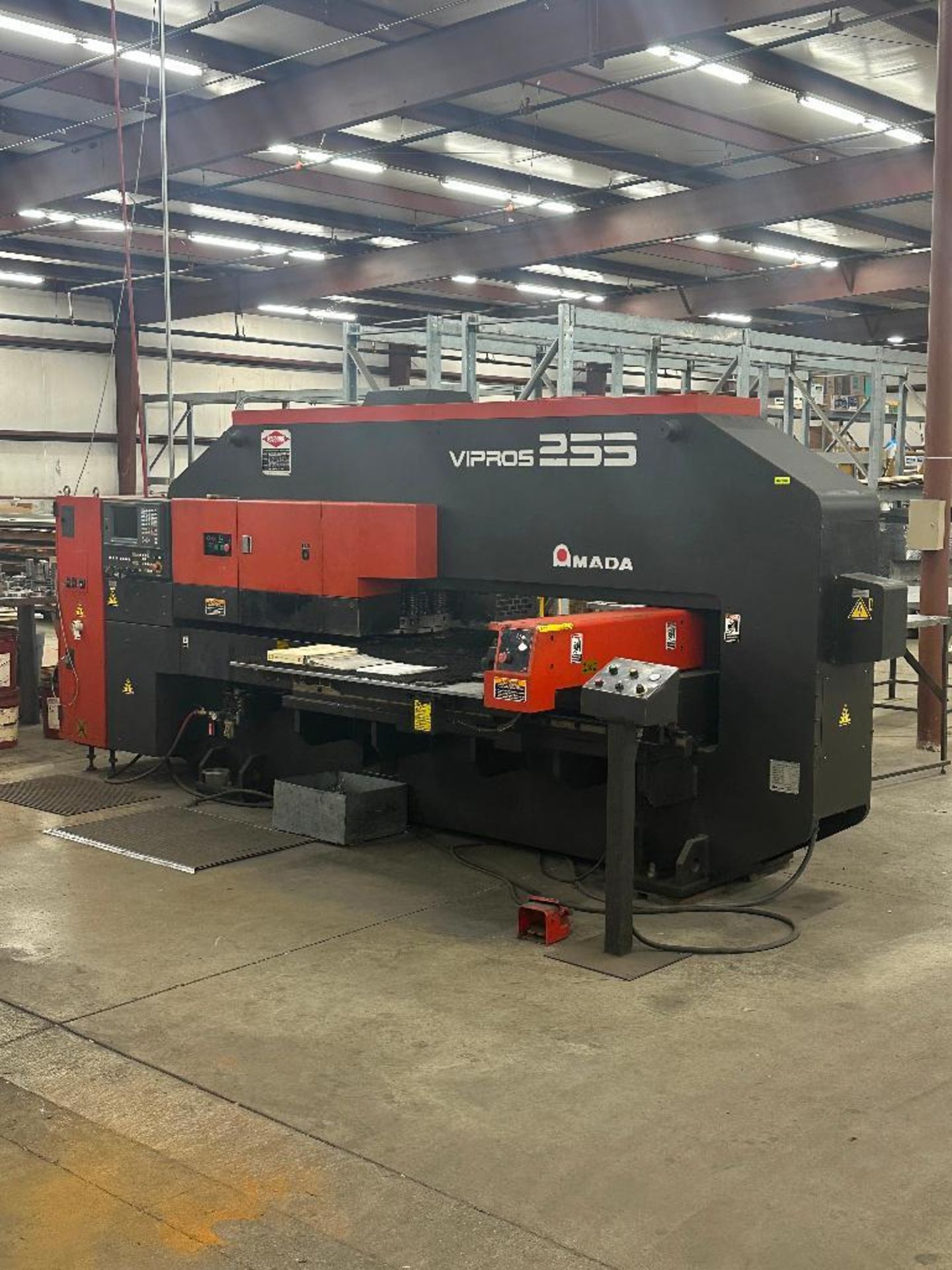 Amada Vipros 255 CNC Turret 20 Ton Press WITH SBC CHILLER AND FULL WORK TABLE OF PARTS AND ACCESSORI - Image 6 of 70