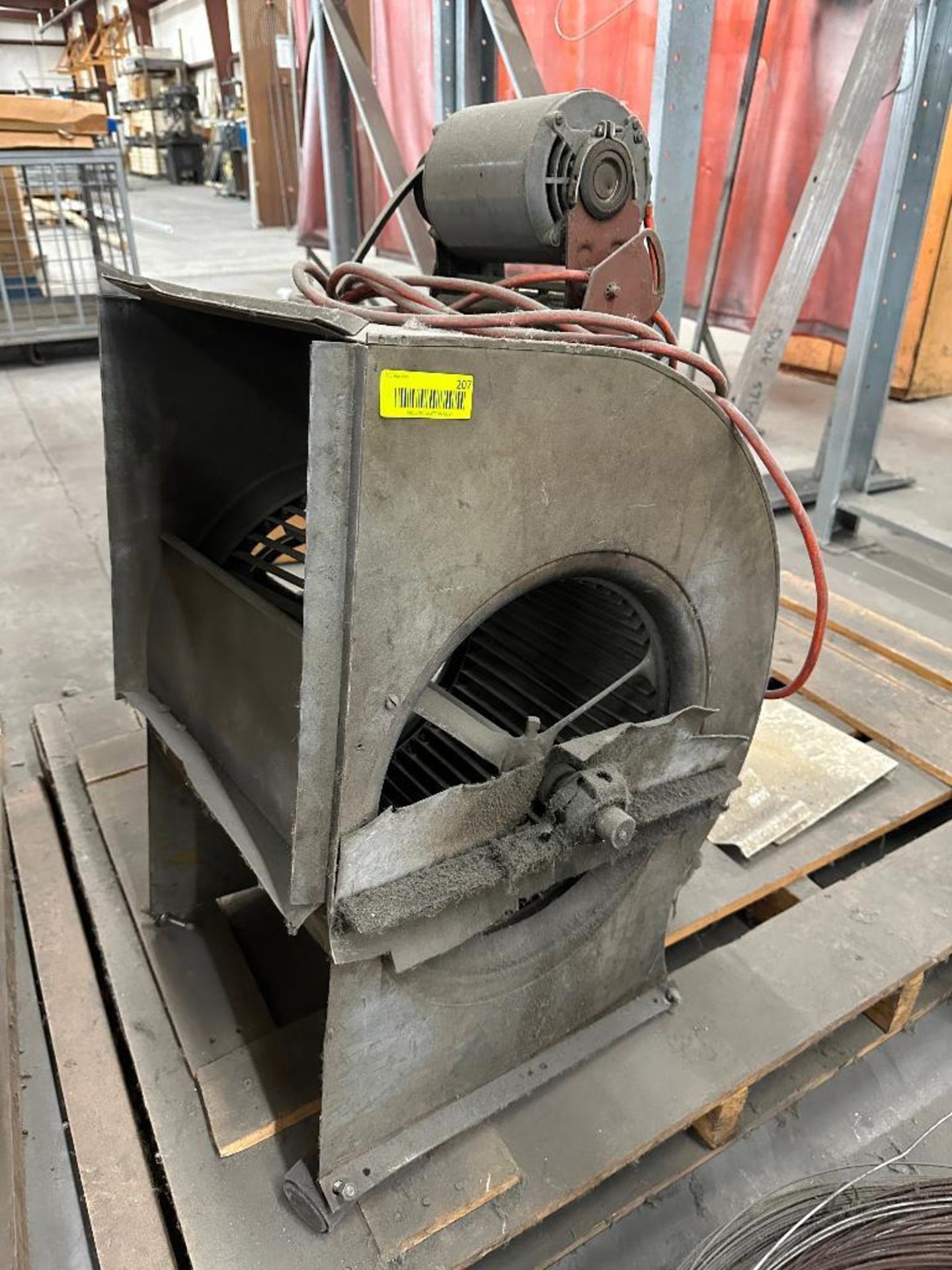 SQUIRREL CAGE BLOWER FAN - Image 2 of 3