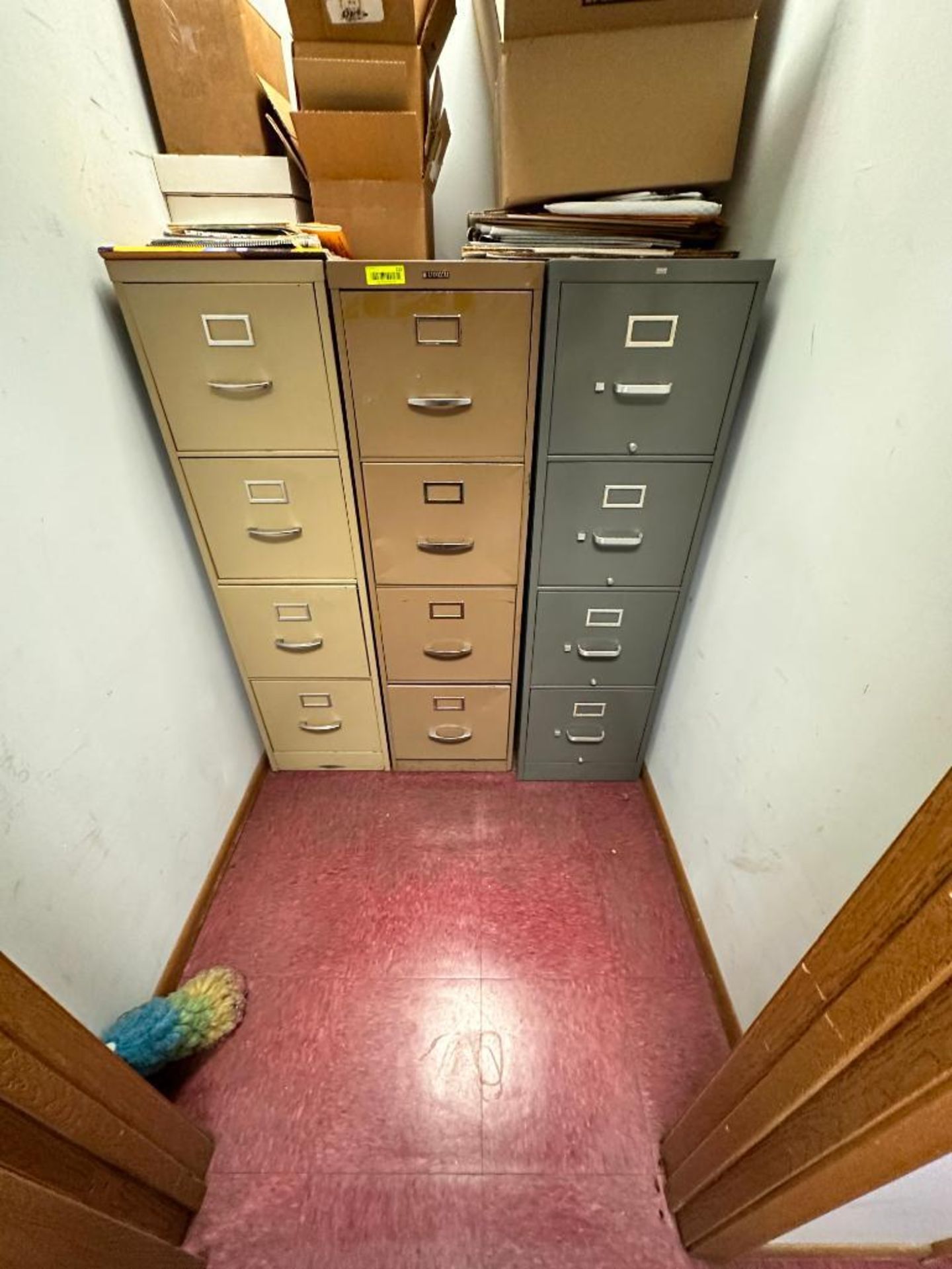 (3)- FILE CABINETS - Image 5 of 5