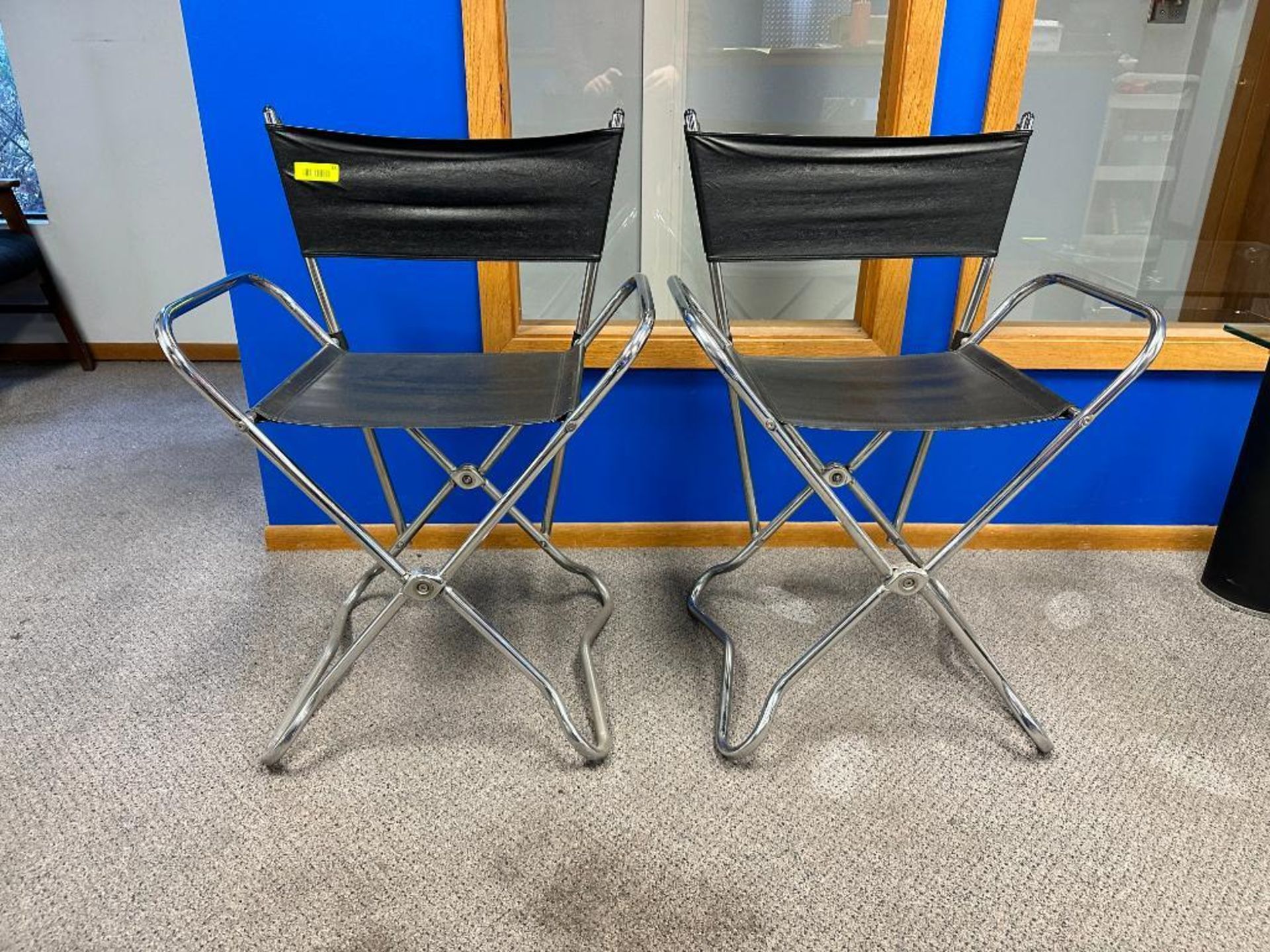(2)- DIRECTORS CHAIRS - Image 5 of 6