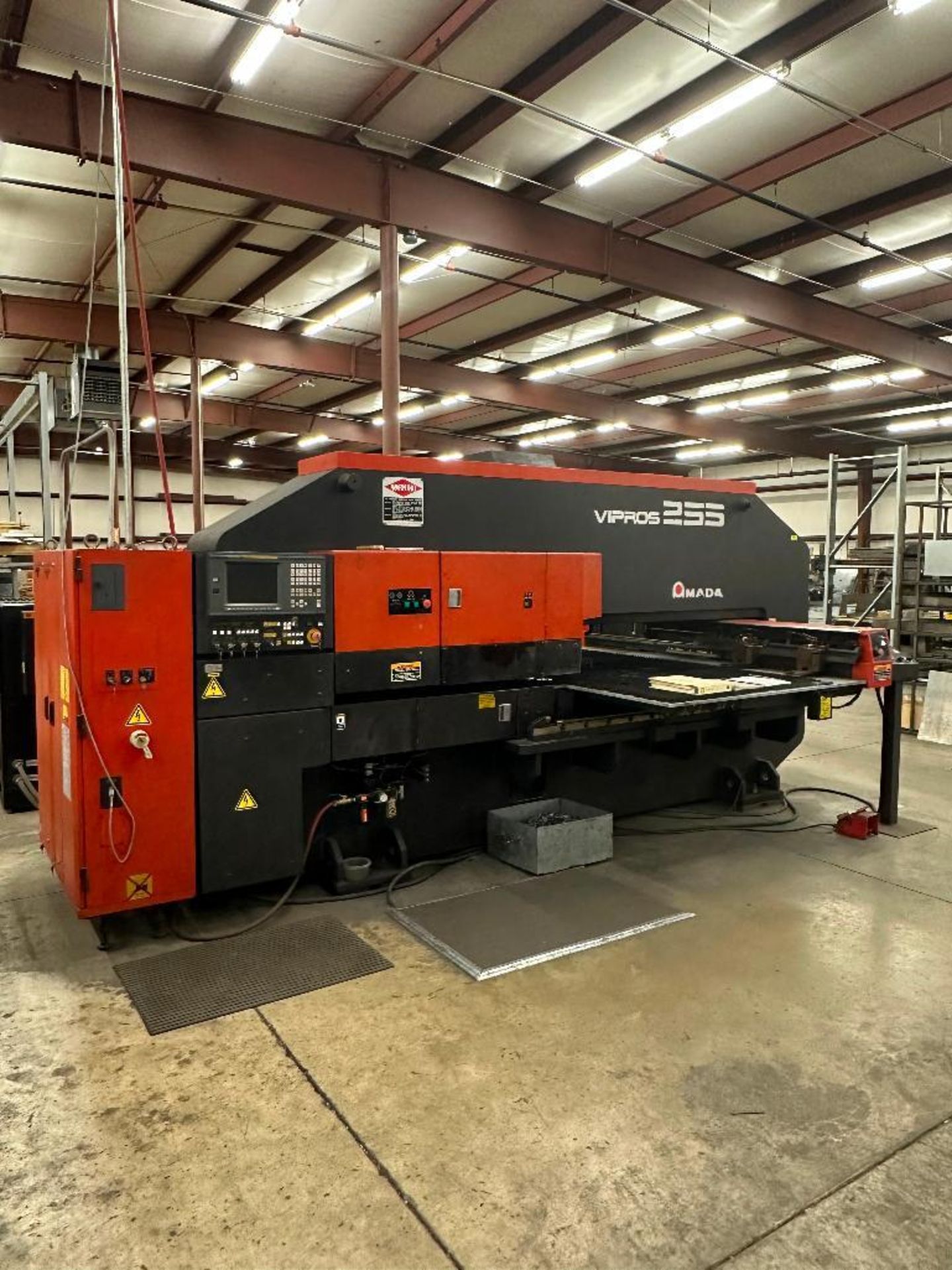 Amada Vipros 255 CNC Turret 20 Ton Press WITH SBC CHILLER AND FULL WORK TABLE OF PARTS AND ACCESSORI - Image 3 of 70