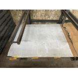 (1) PIECE OF 48" X 56.5" SS 18 GA 304 2B SHEET