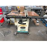 DESCRIPTION GRIZZLY POLAR BEAR SERIES 10" HYBRID TABLE SAW. BRAND / MODEL: GRIZZLY G07159 ADDITIONAL
