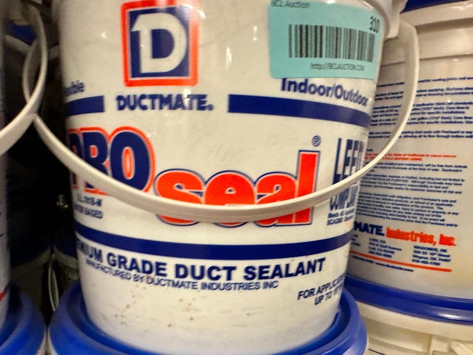 (12) BUCKETS OF PRO SEAL PREMIUM GRADE DUCT SEALANT - Image 2 of 2