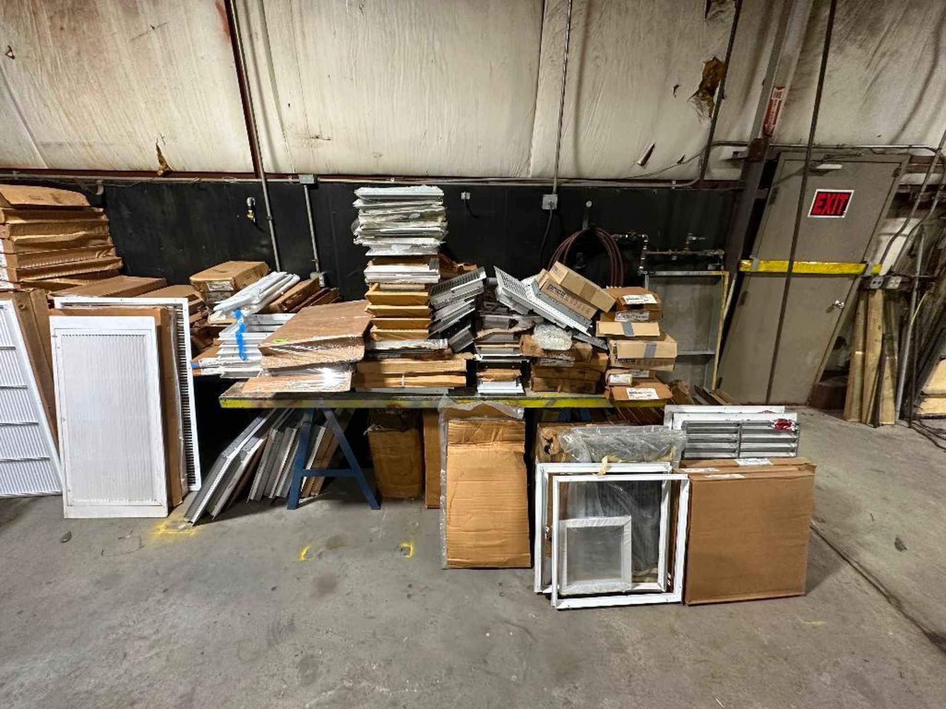 LARGE ASSORTMENT OF REGISTERS, VENT COVERS, AND OTHER HVAC PARTS - Image 3 of 3