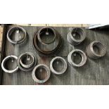 ASSORTED DUCT FLANGES