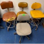 ASSORTED OFFICE CHAIRS AS SHOWN