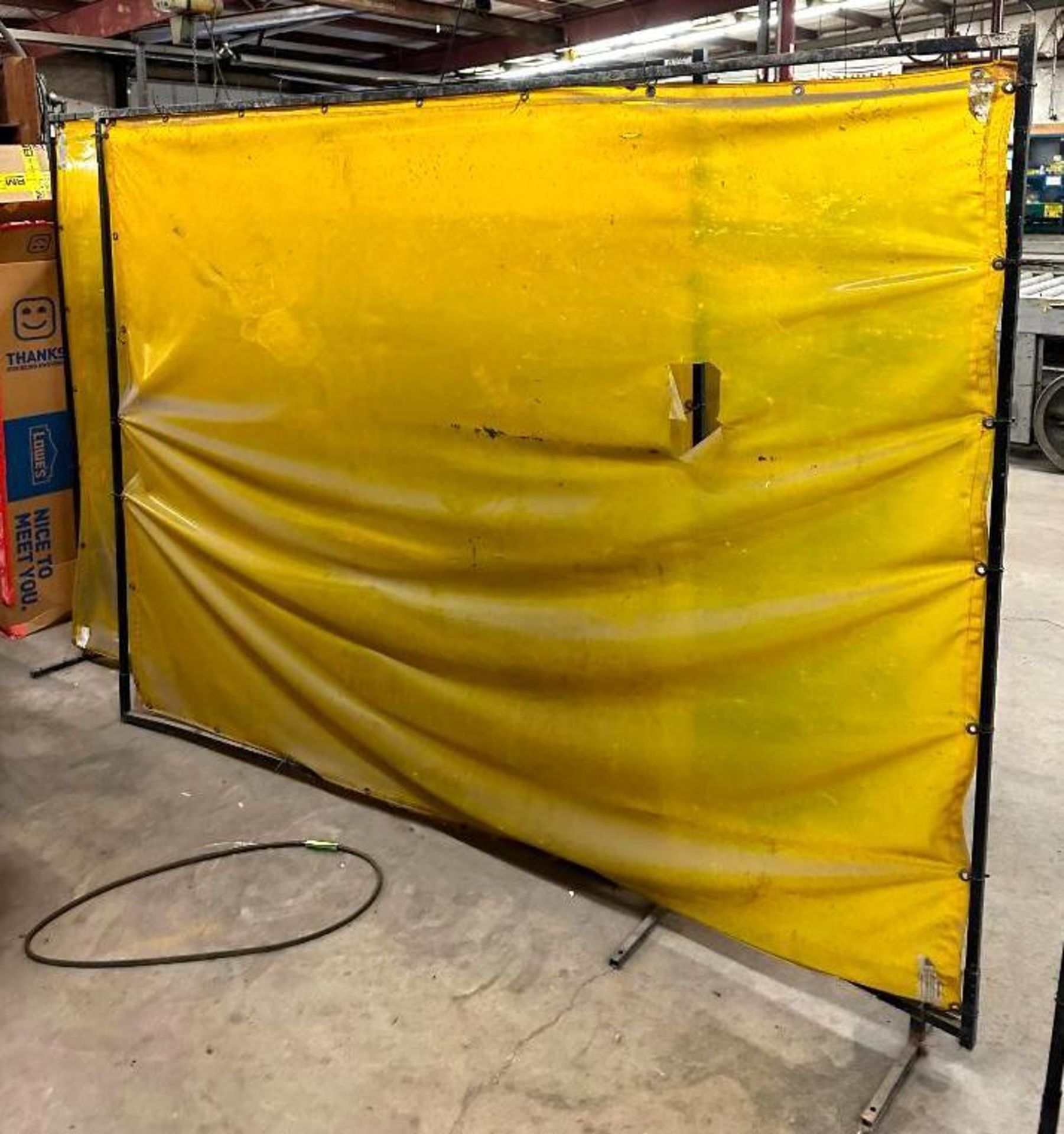 (2) WELDING SCREENS