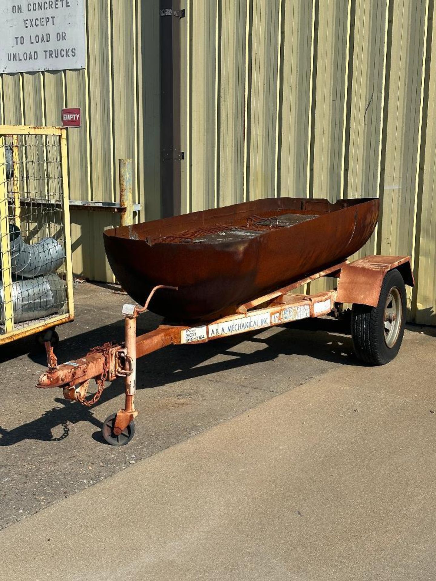 BBQ PIT TRAILER