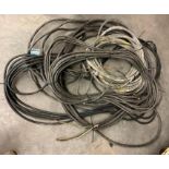 ASSORTED HEAVY DUTY ELECTRICAL CABLES