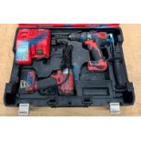 DRILL/DRIVER COMBO SET WITH CHARGER AND CASE