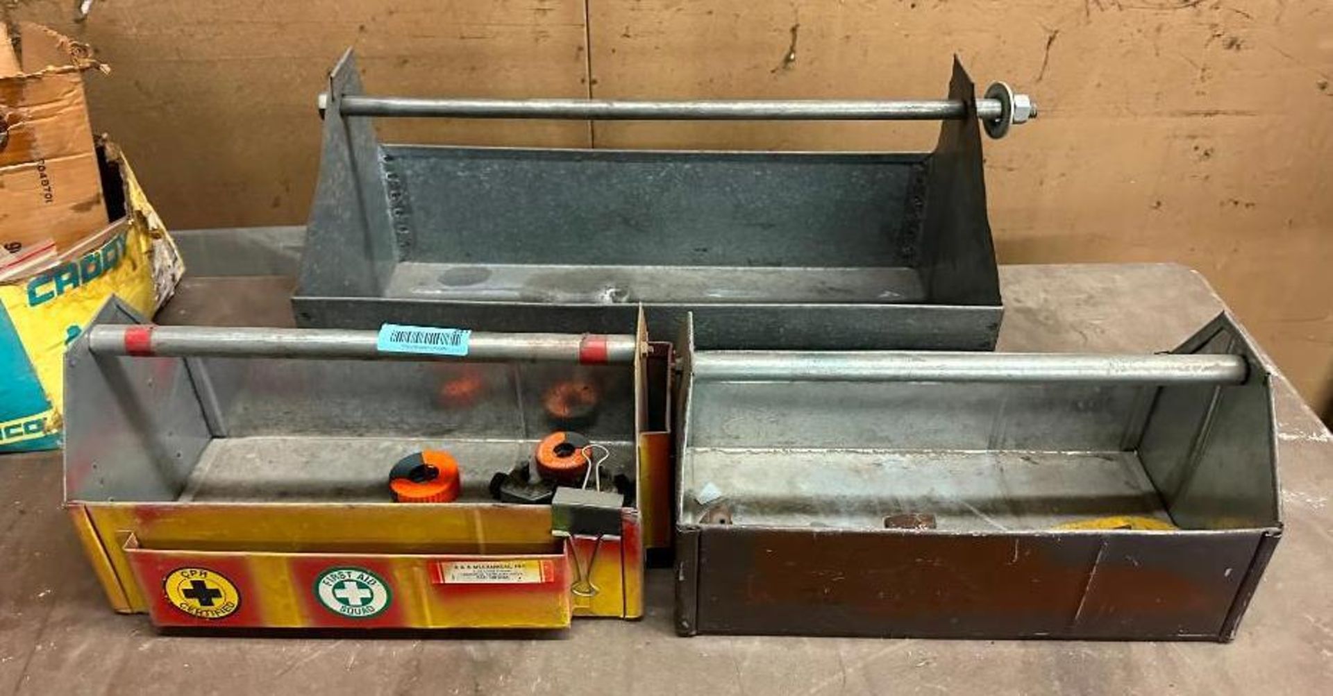 (3) TOOLBOXES