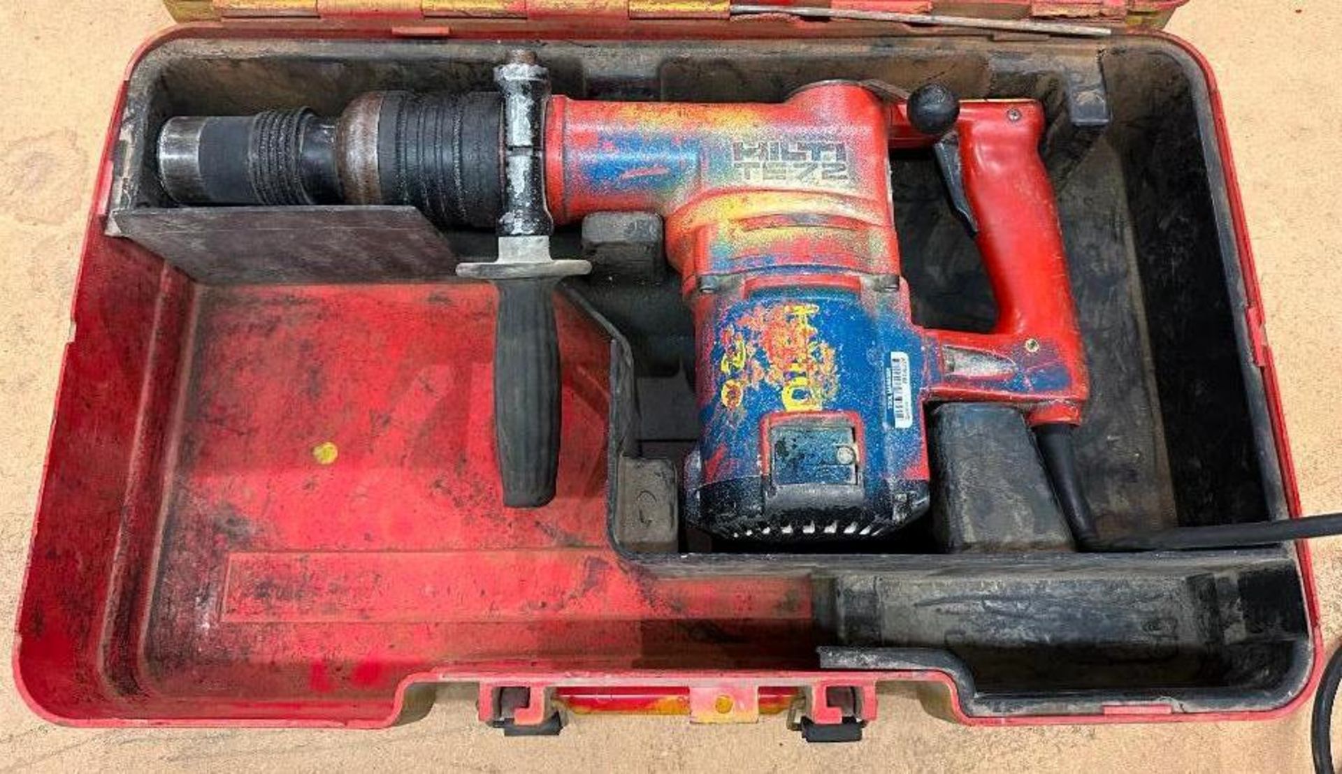 ELECTRIC ROTARY HAMMER WITH CASE