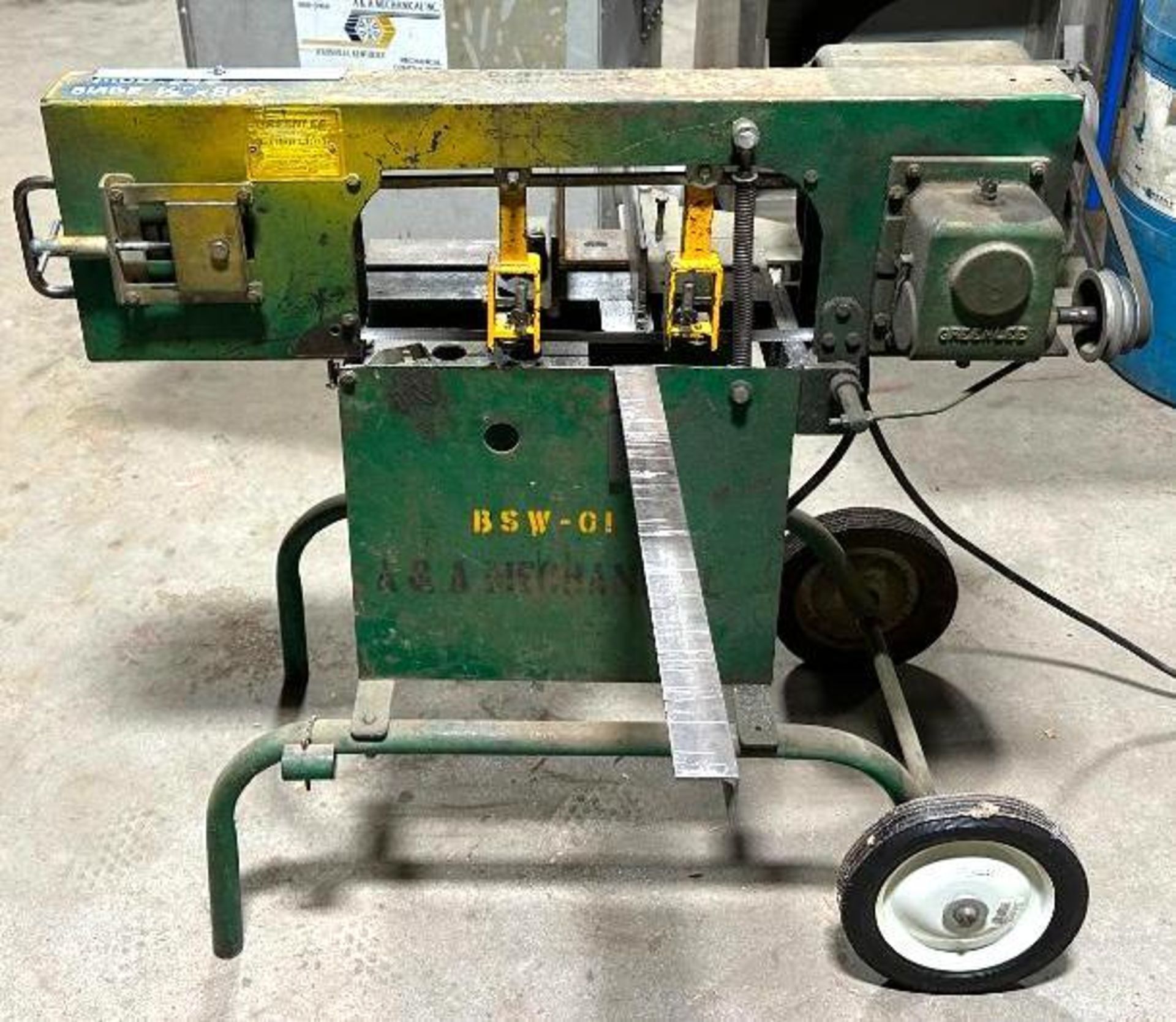 MOBILE POWER CUTOFF BAND SAW