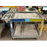 (2) 2-TIER UTILITY CARTS