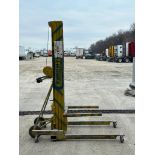 HEAVY DUTY ROLLING MANUAL MATERIAL LIFT