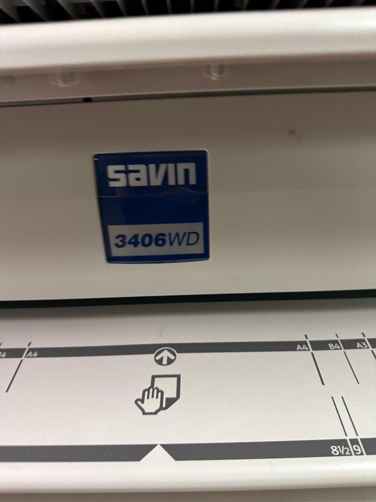 SAVIN WIDE FORMAT PLOTTING PRINTER - Image 5 of 12