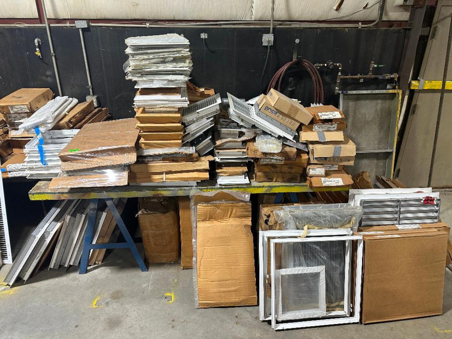 LARGE ASSORTMENT OF REGISTERS, VENT COVERS, AND OTHER HVAC PARTS - Image 2 of 3