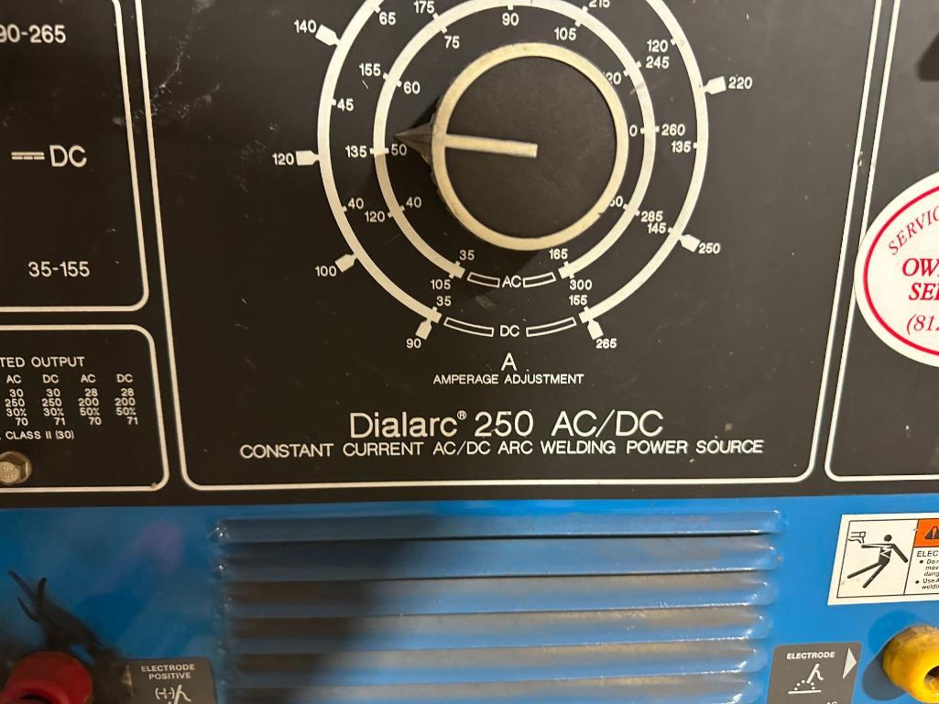 DIALARC 250 AC/DC WELDER - Image 3 of 4