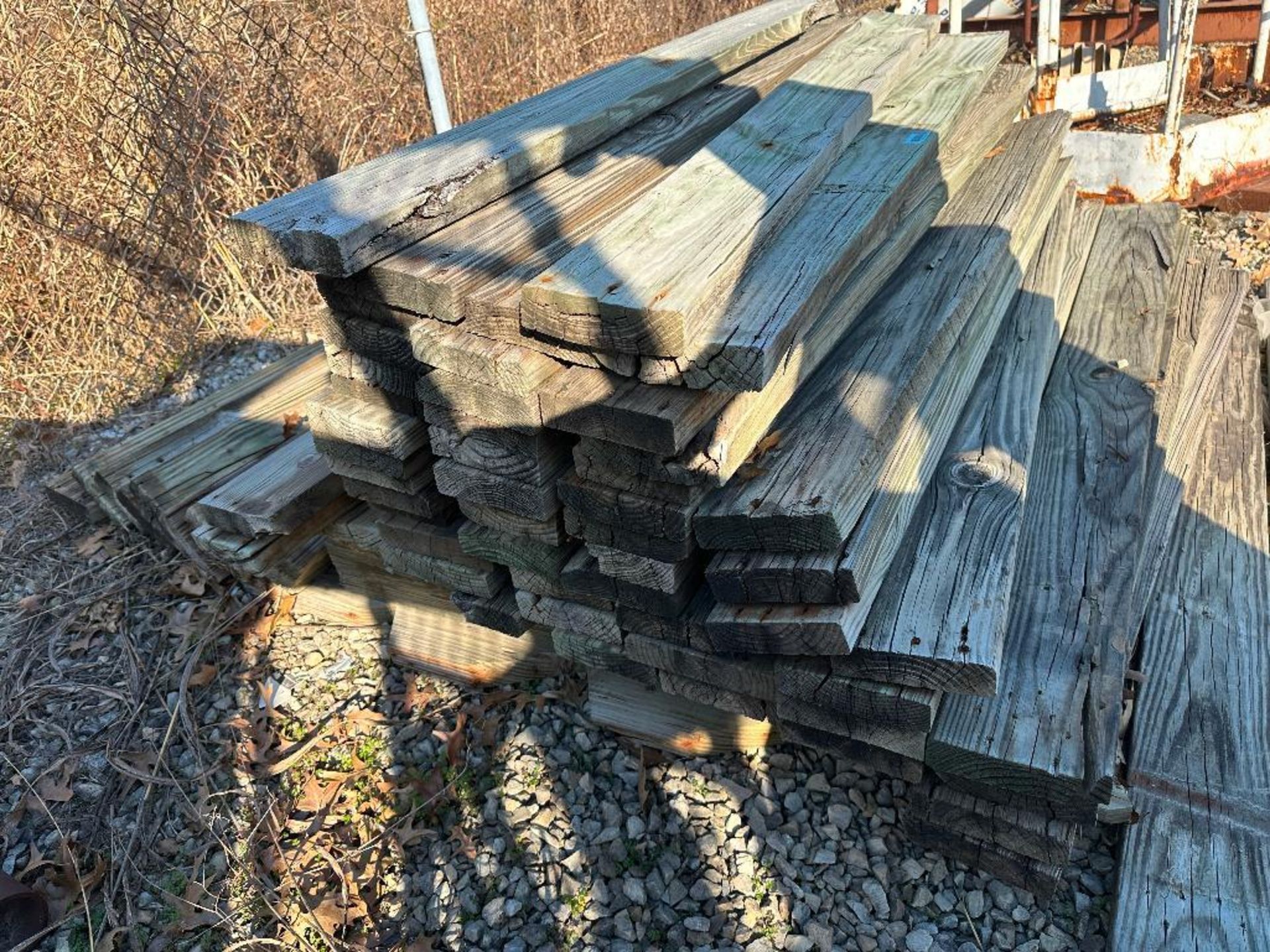 PALLET OF RACKING WOOD - Image 3 of 6