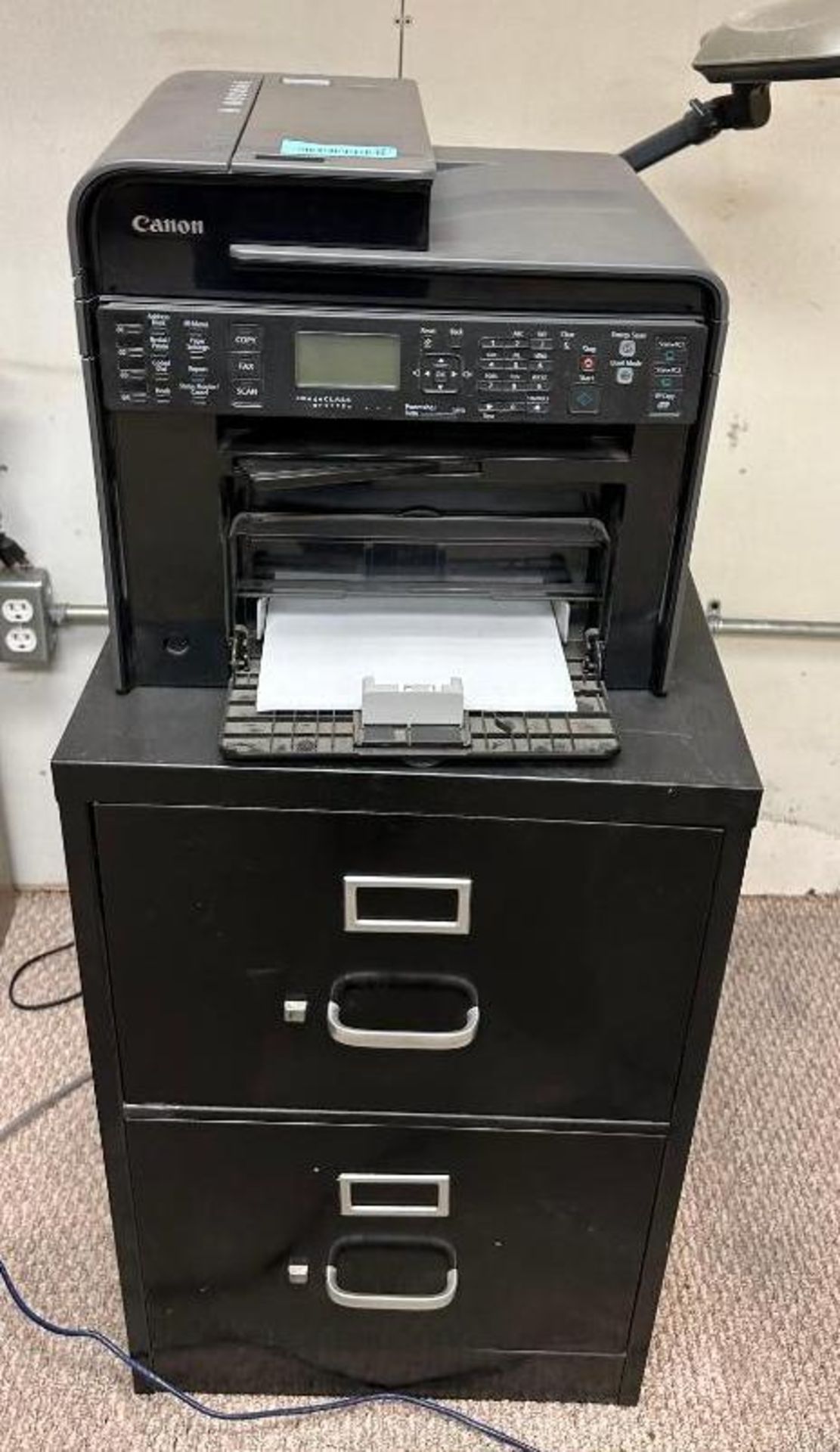 CANON PRINTER WITH FILE CABINET